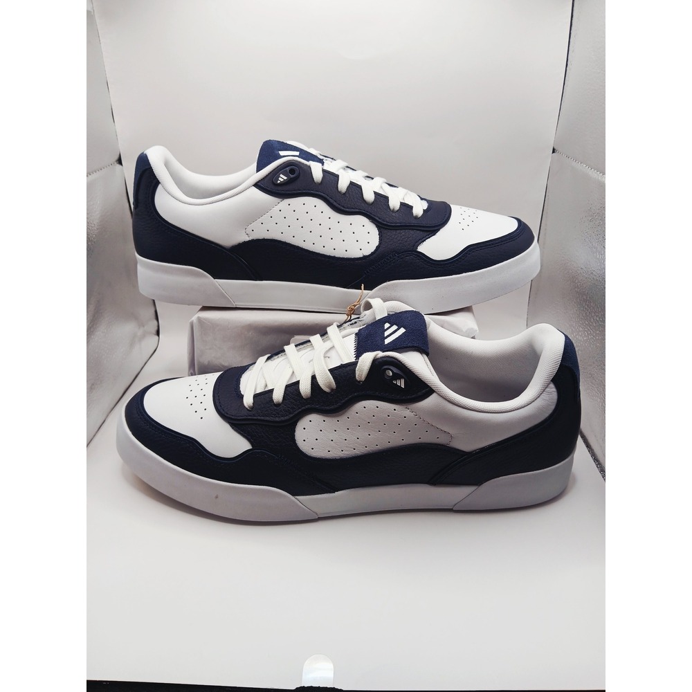Adidas‎ Retrocross 25 Mens Golf Shoes White Navy Spikeless IH9977 Size 13 NEW